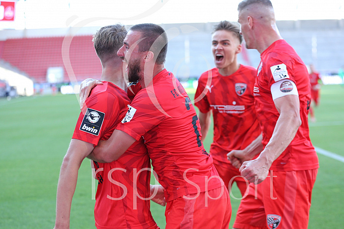 Fussball - 3. Bundesliga - Ingolstadt - Saison 2019/2020 - FC Ingolstadt 04 - 1. FC Nürnberg - Relegation Rückspiel - 11.07.2020 -  Foto: Ralf Lüger/rsp-sport.de