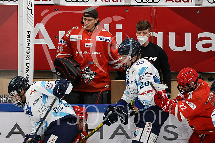 DNL - Eishockey - Saison 2021/2022  - ERC Ingolstadt - Eisbären Regensburg - Foto: Ralf Lüger