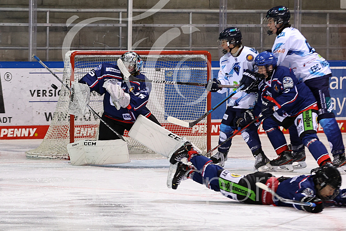 Eishockey - Nachwuchs U17 - Schüler Bundesliga - Punktspiel - Saison 2021/2022 - EHC Straubing -  ERC Ingolstadt - Foto: Ralf Lüger