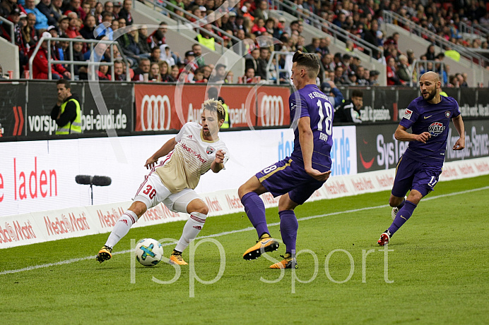 Fussball, 2. Bundesliga, Saison 2017/2018, FC Ingolstadt - Erzgebirge Aue
