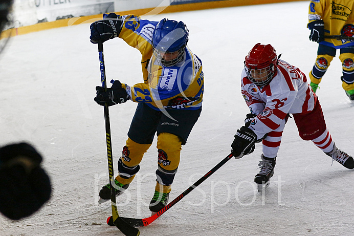 Eishockey, Knaben, Landesliga, Saison 2018/2019, Spiel 2, 06.10.2018, EC Pfaffenhofen - EV Landshut, Foto: Ralf L