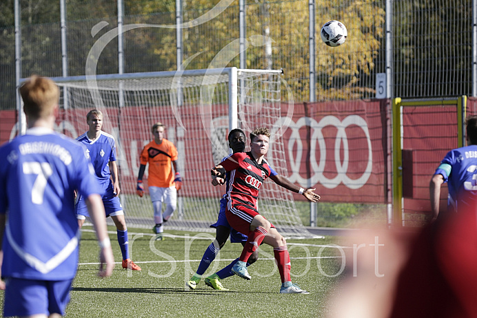 Fussball, Landesliga Bayern, Saison 2017/2018, FC Ingolstadt 04 II U16 - FC Deisenhofen