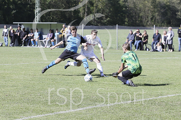 Fussball - Herren - B Klasse - Saison 2018/2019 - VFR Neuburg - DJK Sandizell/Grimolzhausen - 29.09.2018 -  Foto: Ralf L