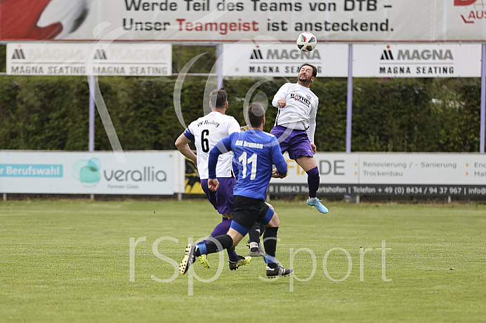 Fussball - Herren - AK/ND - Saison 2021/2022 - VFR Neuburg II - DJK Brunnen -  Foto: Ralf Lüger/rsp-sport.de