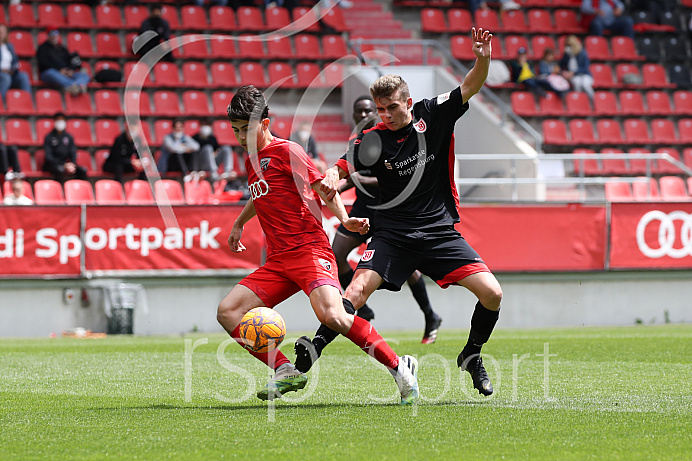 Fussball - B-Junioren - Relegation 2021  - FC Ingolstadt 04 - SSV Jahn Regensburg -  Foto: Ralf Lüger/rsp-sport.de