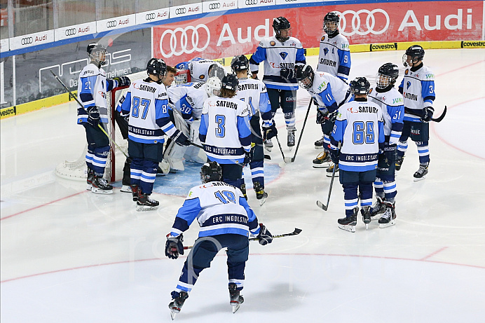 DNL - Eishockey - Saison 2020/21 - Testspiel - ERC Ingolstadt - Kaufbeuren - Foto: Ralf Lüger