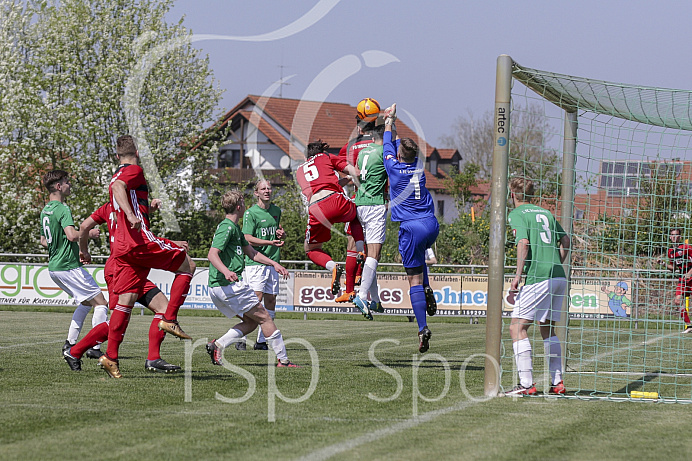 Fussball, Bayernliga, A-Junioren - Saison 2017/2018 - FC Ingolstadt 04 - FC Schweinfurt 05 - 21.4.2018