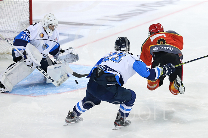 DNL - Eishockey - Saison 2020/21 - Testspiel - ERC Ingolstadt - Kaufbeuren - Foto: Ralf Lüger