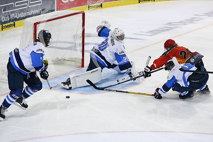 DNL - Eishockey - Saison 2020/21 - Testspiel - ERC Ingolstadt - Kaufbeuren - Foto: Ralf Lüger