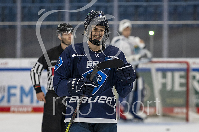 DNL - Eishockey - Saison 2023/2024  - Testspiel - ERC - Linz - Foto: Ralf Lüger