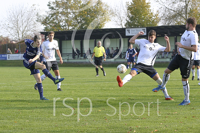 Fussball - Herren - Kreisklasse - Saison 2018/2019 - SC Ried/Neuburg - SpVgg Joshofen Bergheim - 20.10.2018 -  Foto: Ralf L