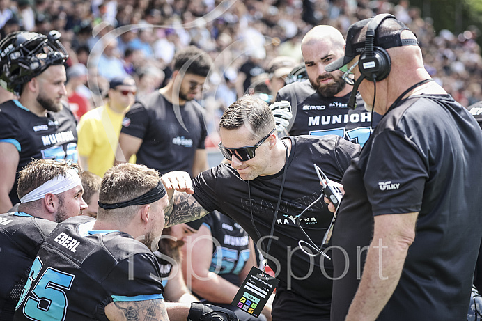 Football, ELF, Saison 2023, Munich Ravens - Tirol Raiders - 4.06.2023
