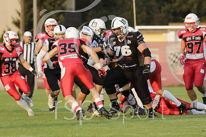 Football, GFL1, Saison 2018,  Ingolstadt Dukes, Stuttgart Scorpions, 19.08.2018