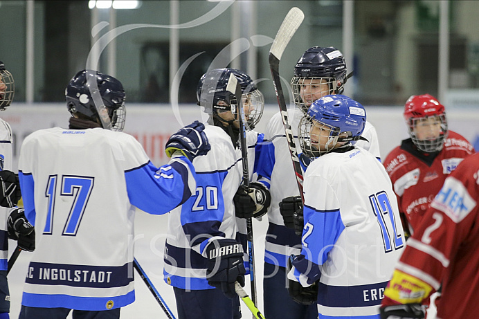 Eishockey - Nachwuchs U15 - Bayernliga - Saison 2019/2020 -  ERC Ingolstadt - Regensburg - Foto: Ralf Lüger