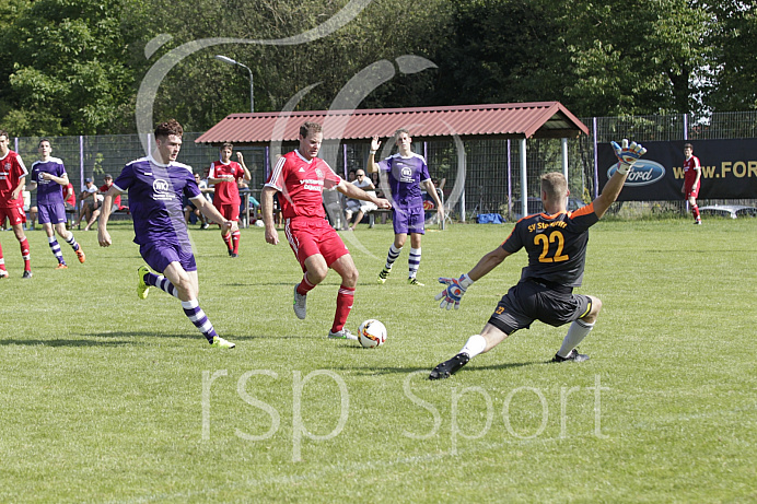 Herren - Kreisklasse ND - Saison 2017/18 - SV Steingriff - SpVgg Joshofen Bergheim - Foto: Ralf Lüger