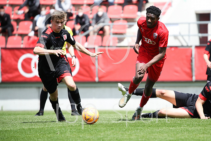 Fussball - B-Junioren - Relegation 2021  - FC Ingolstadt 04 - SSV Jahn Regensburg -  Foto: Ralf Lüger/rsp-sport.de