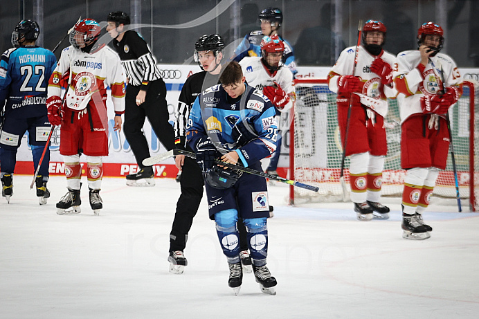 DNL - Eishockey - Saison 2021/2022  - ERC Ingolstadt - EV Landshut - Foto: Ralf Lüger