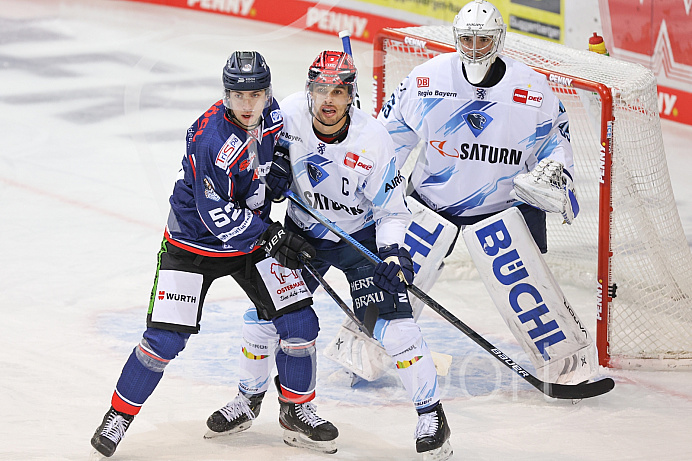 Eishockey - Herren - DEL - Saison 2020/2021 - Straubing Ice Tigers -  ERC Ingolstadt  - Foto: Ralf Lüger