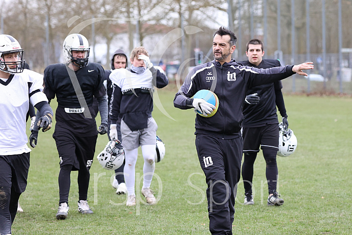 Football, Regionalliga, Saison 2021,Ingolstadt Dukes -  - Training - 13.03.2021