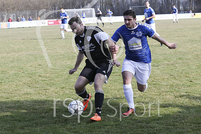 Fussball - Herren - Kreisliga Augsburg- Saison 2018/2019 - DJK Langenmosen - SC Griesbeckerzell - 24.03.2019 -  Foto: Ralf Lüger/rsp-sport.de