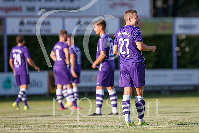 Fussball - Herren - Landesliga Südwest - Saison 2019/2021 - Freundschaftsspiel - VFR Neuburg - FC Augsburg II -  Foto: Ralf Lüger