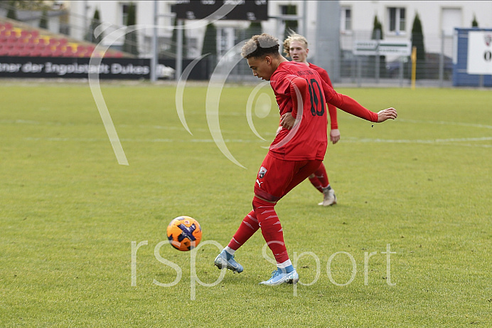 Fussball - A-Junioren Bundesliga - Ingolstadt - Saison 2019/2020 - FC Ingolstadt 04 - Greuther Fürth - 09.11.2019 -  Foto: Ralf Lüger