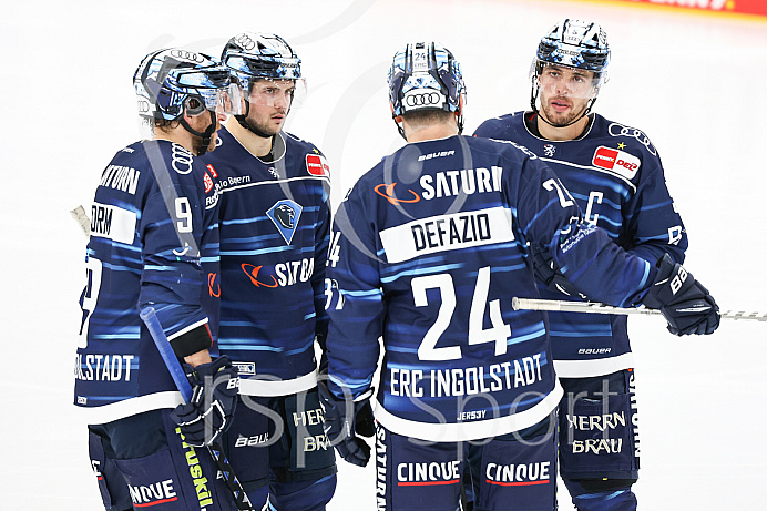Eishockey - Herren - DEL - Saison 2021/2022 -   ERC Ingolstadt - Düsseldorfer EG - Foto: Ralf Lüger