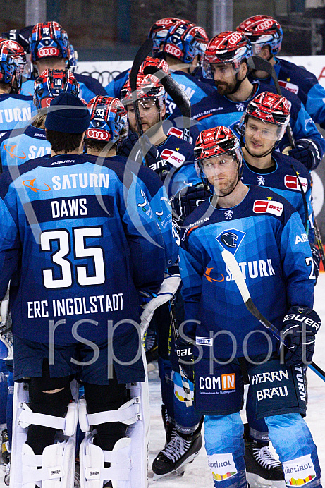 Eishockey - Herren - DEL - Saison 2020/2021 -   ERC Ingolstadt - Schwenningen  - Foto: Ralf Lüger