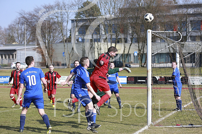 Herren - B Klasse - Saison 2017/18 - FC Schrobenhausen - DJK Brunnen - Foto: Ralf Lüger/rsp-sport.de