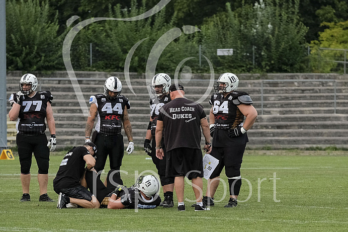 Football, GFL1, Saison 2018,  Ingolstadt Dukes - Kirchdorf Wildcats , 04.08.2018