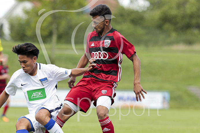 Fussball, Bayernliga, Freundschaftsspiel, B-Junioren, Saison 2017/2018, FC Ingolstadt - Hetha BSC