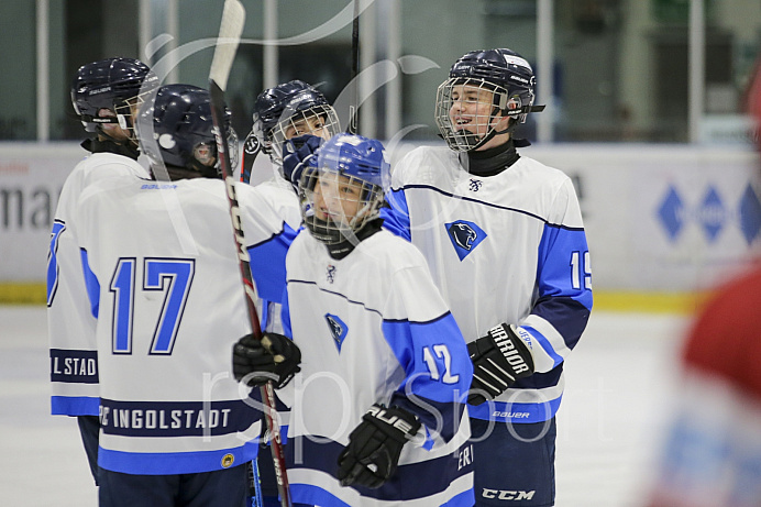 Eishockey - Nachwuchs U15 - Bayernliga - Saison 2019/2020 -  ERC Ingolstadt - Regensburg - Foto: Ralf Lüger