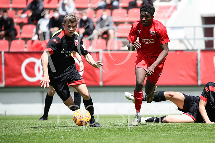 Fussball - B-Junioren - Relegation 2021  - FC Ingolstadt 04 - SSV Jahn Regensburg -  Foto: Ralf Lüger/rsp-sport.de