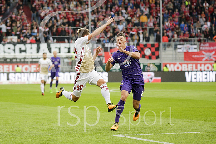 Fussball, 2. Bundesliga, Saison 2017/2018, FC Ingolstadt - Erzgebirge Aue