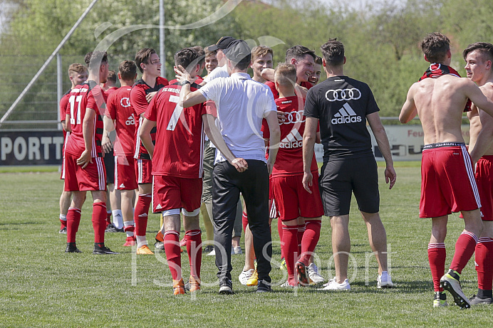 Fussball, Bayernliga, A-Junioren - Saison 2017/2018 - FC Ingolstadt 04 - FC Schweinfurt 05 - 21.4.2018