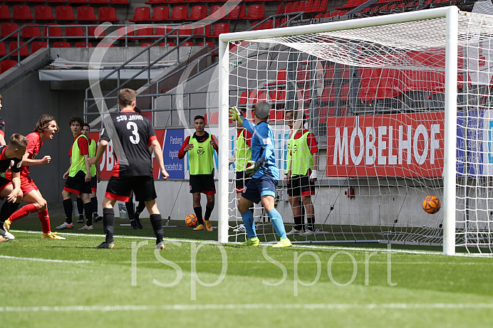 Fussball - B-Junioren - Relegation 2021  - FC Ingolstadt 04 - SSV Jahn Regensburg -  Foto: Ralf Lüger/rsp-sport.de