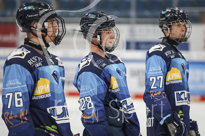 DNL - Eishockey - Saison 2023/2024  - Tespspiel - ERC Ingolstadt - Budapest - Foto: Ralf Lüger