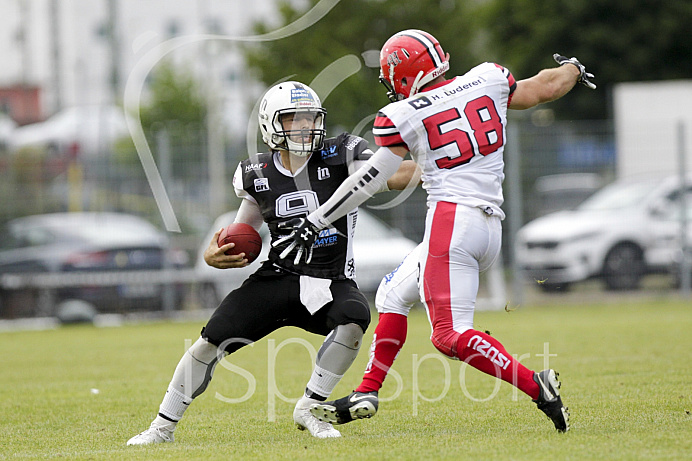 Football, GFL1, Saison 2019,Ingolstadt Dukes - Marburg Mercenaries - Heimspiel - 28.07.2019