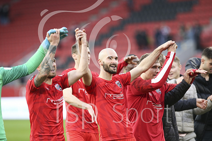 Fussball - 3. Bundesliga - Ingolstadt - Saison 2019/2020 - FC Ingolstadt 04 - M1. FC Kaiserlautern - 01.02.2020 -  Foto: Ralf Lüger