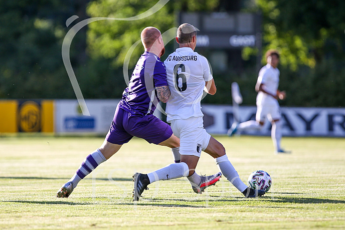 Fussball - Herren - Landesliga Südwest - Saison 2019/2021 - Freundschaftsspiel - VFR Neuburg - FC Augsburg II -  Foto: Ralf Lüger