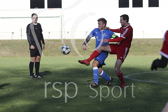 Fussball - Herren - Kreisklasse - Saison 2018/2019 - Spvgg Joshofen Bergheim - DJK Langenmosen 2 - 17.11.2018 -  Foto: Ralf Lüger/rsp-sport.de