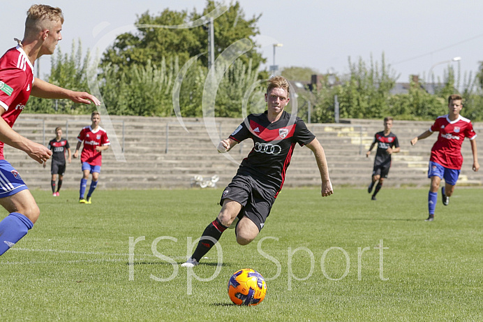 Fussball - B-Junioren Bundesliga - Ingolstadt - Saison 2018/2019 - FC Ingolstadt 04 - SpVgg Unterhaching - 12.08.2018 -  Foto: Ralf L