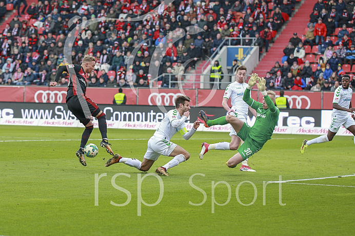 Fussball, 2. Bundesliga, Saison 2017/2018, 3.2.2018, FC Ingolstadt - SpVgg Greuther Fürth