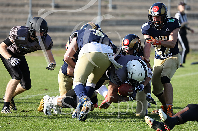 Football, Saison 2021, Ingolstadt Dukes - Nürnberg Rams - 02.10.2021