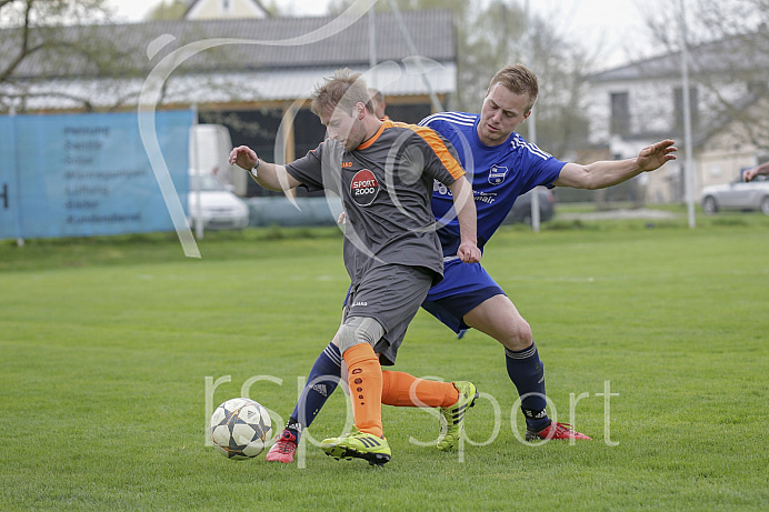 Fussball - Herren - B-Klasse  Augsburg - Saison 2017/18 - DJK Brunnen - DJK Sandizell-Grimolzhausen - Foto: Ralf Lüger/rsp-sport.de