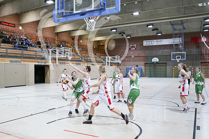 Frauen Basketball Bayernliga BYLDS - Saison 2017/2018 - MSG Ingolstadt/Etting - SSV Schrobenhausen Green Devilds  -  Foto: Ralf Lüger