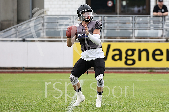 Football, Testspiel, Saison 2021, Ingolstadt Dukes - Augsburg Storms - 24.07.2021 Football, Testspiel, Saison 2021, Ingolstadt Dukes - Augsburg Storms - 24.07.2021