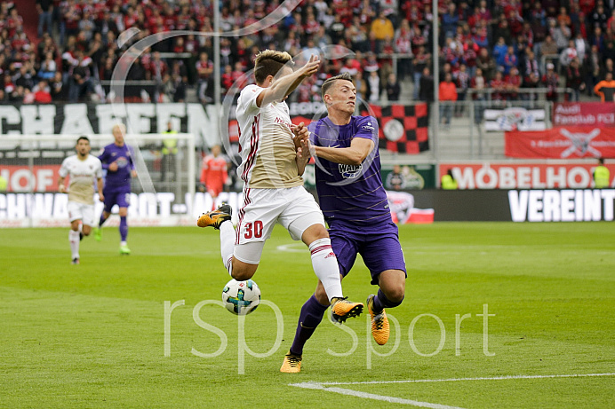 Fussball, 2. Bundesliga, Saison 2017/2018, FC Ingolstadt - Erzgebirge Aue