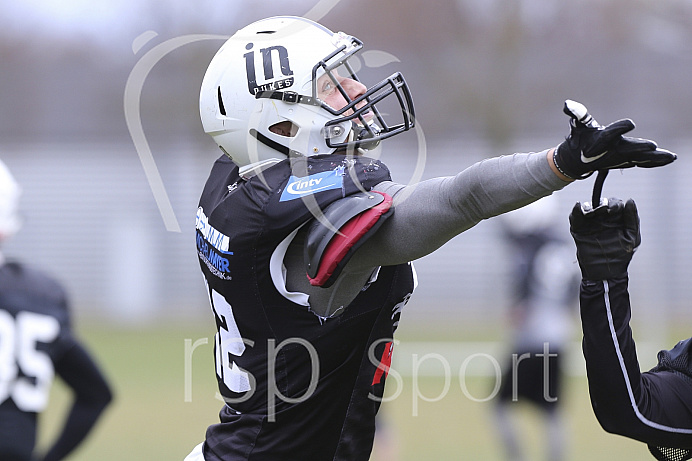 Football, GFL1, Saison 2019, Vorbereitungs-Camp Ingolstadt Dukes vs. Landsberg X-Press, 16.03.2019 Football, GFL1, Saison 2019, Vorbereitungs-Camp Ingolstadt Dukes vs. Landsberg X-Press, 16.03.2019