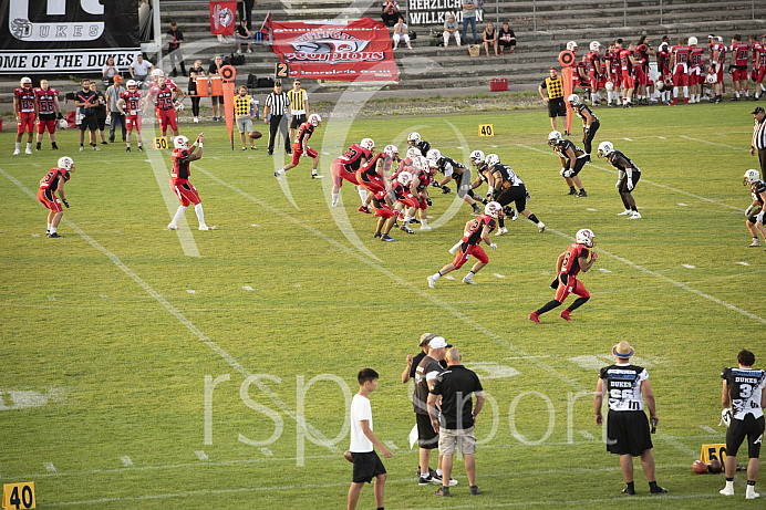 Football, GFL1, Saison 2018,  Ingolstadt Dukes, Stuttgart Scorpions, 19.08.2018